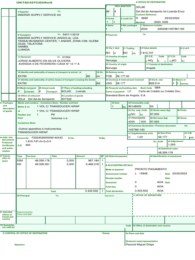 Aaa 2 | PDF | Service Industries | Payments