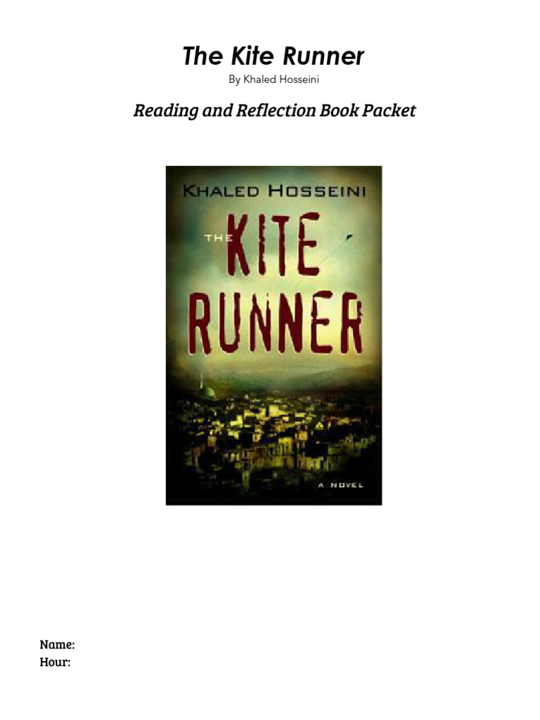 Kite Runner Book Packet Questions 2024 Download Free PDF Novels