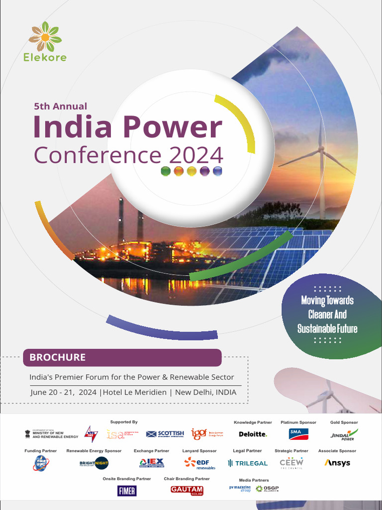 Brochure Ipc 2024 Download Free Pdf Renewable Energy Electrical