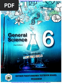 General Science 6th Class KPK Textbook