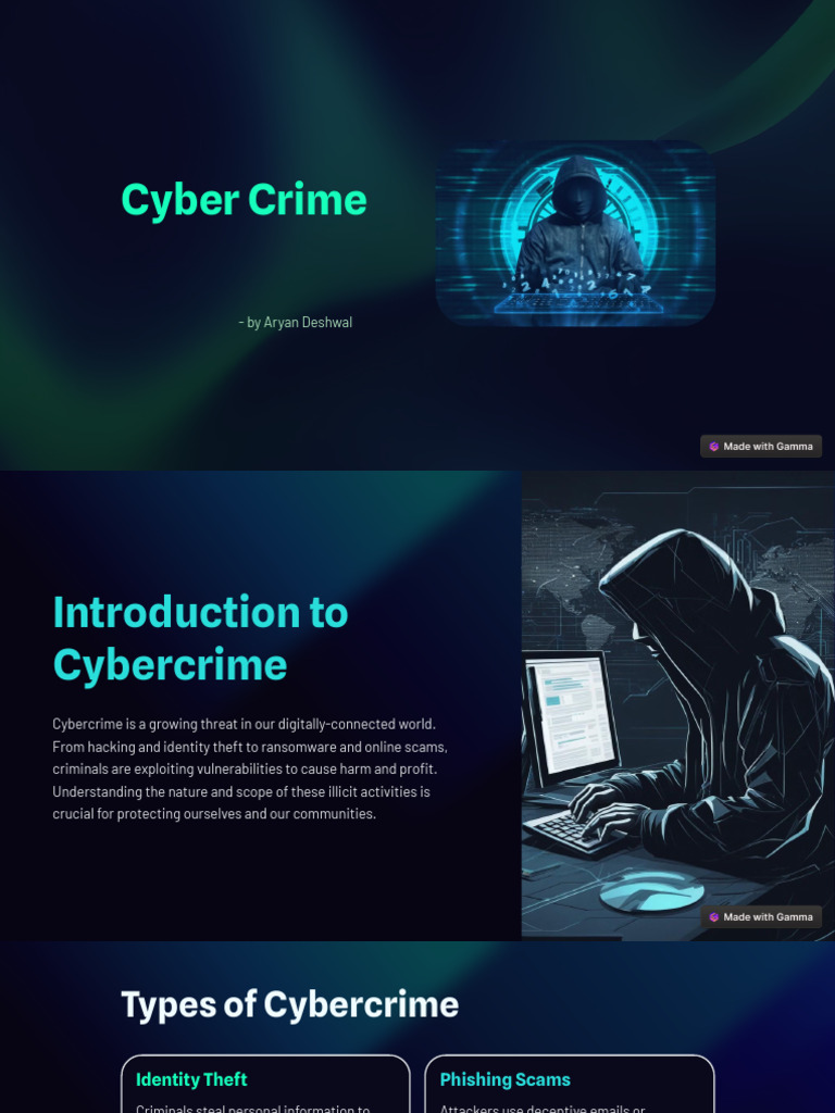 Cyber Crime Pdf Cybercrime Phishing