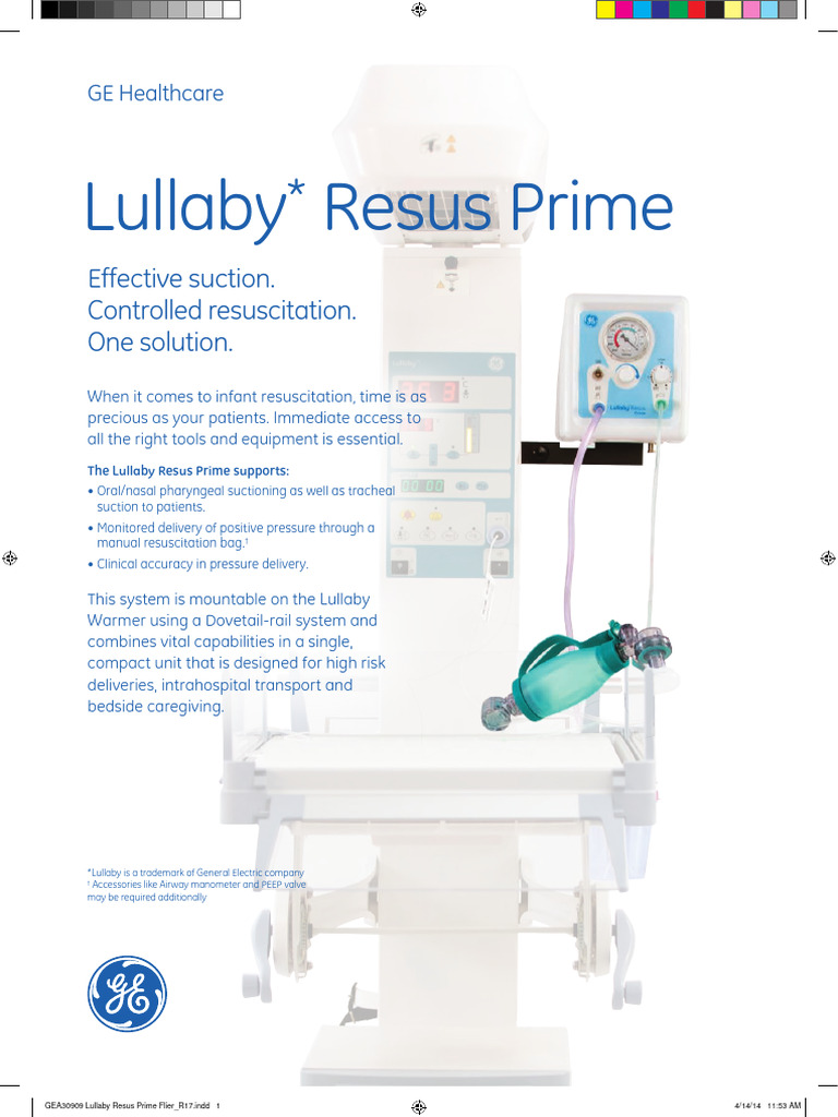 Lullaby Resus Prime | PDF | Wellness | Technology & Engineering