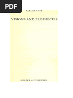 Visions and Prophecies (Karl Rahner S.J.) 