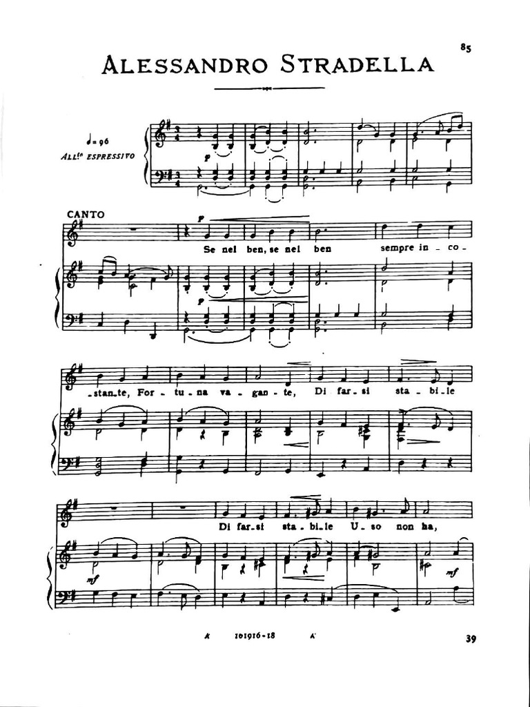 Alessandro Stradella | PDF