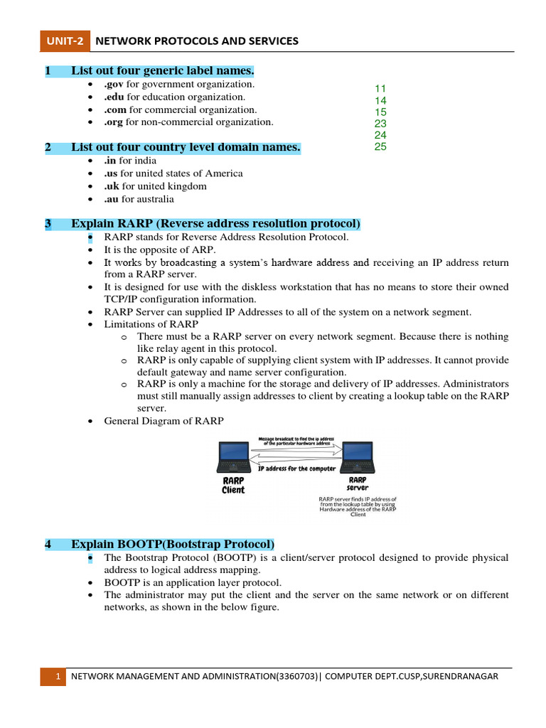 Network Protocols and IP Addressing Guide | PDF | Domain Name System ...