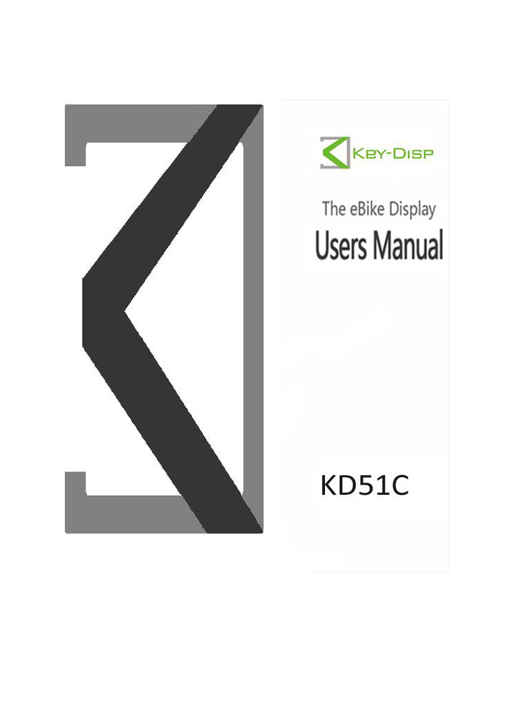 Users Manual KD51C KDS | PDF