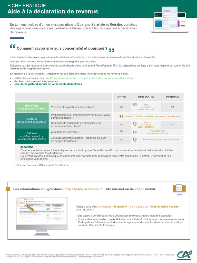 Aide à la déclaration de revenus 2024 | PDF | Impôt sur le revenu ...