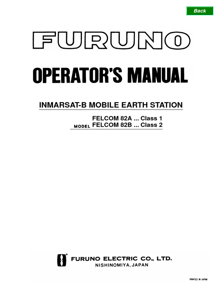 FELCOM 82 Operator's Manual J 10-19-05 | Download Free PDF | Telephone ...