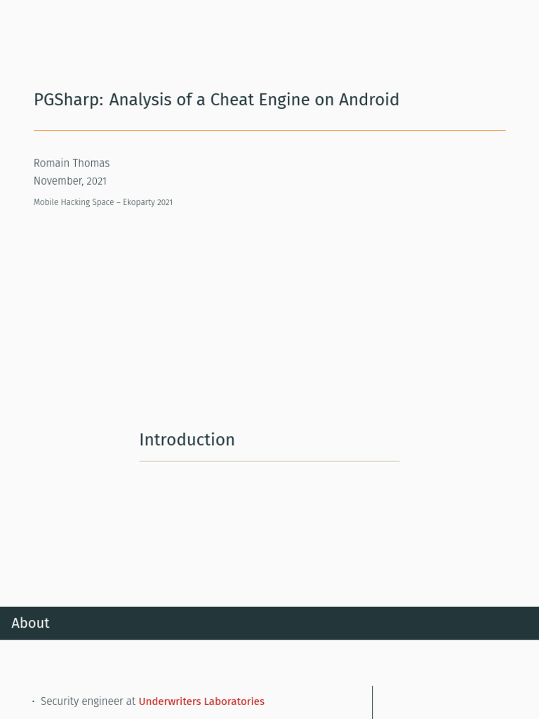 PGSharp: Android Cheat Engine Insights | PDF | Computing | Computer ...