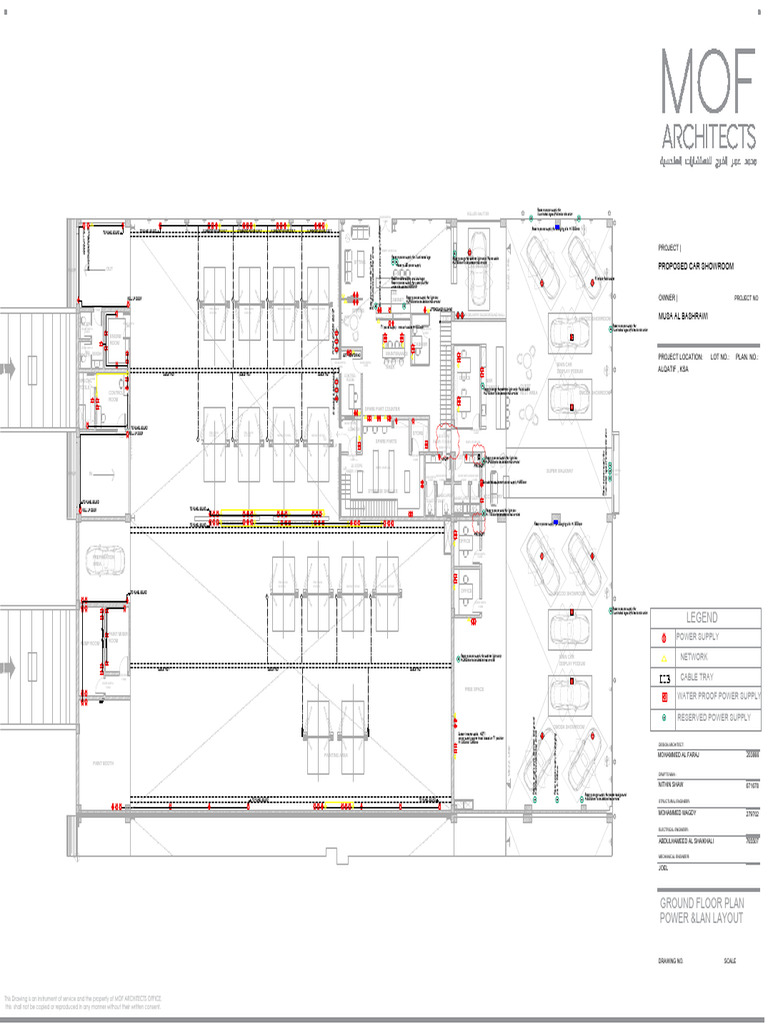 Showroom Electrical layout28524 | PDF | Door