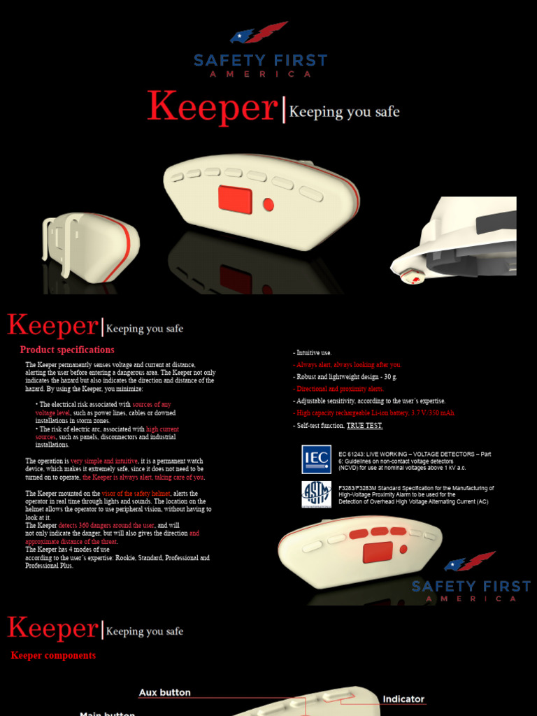 Keeper Presentacion | PDF | High Voltage | Alternating Current