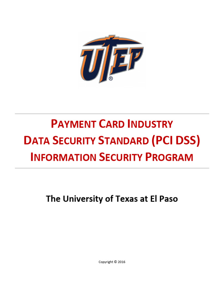 Pci dss information security policy v3 2 download free pdf