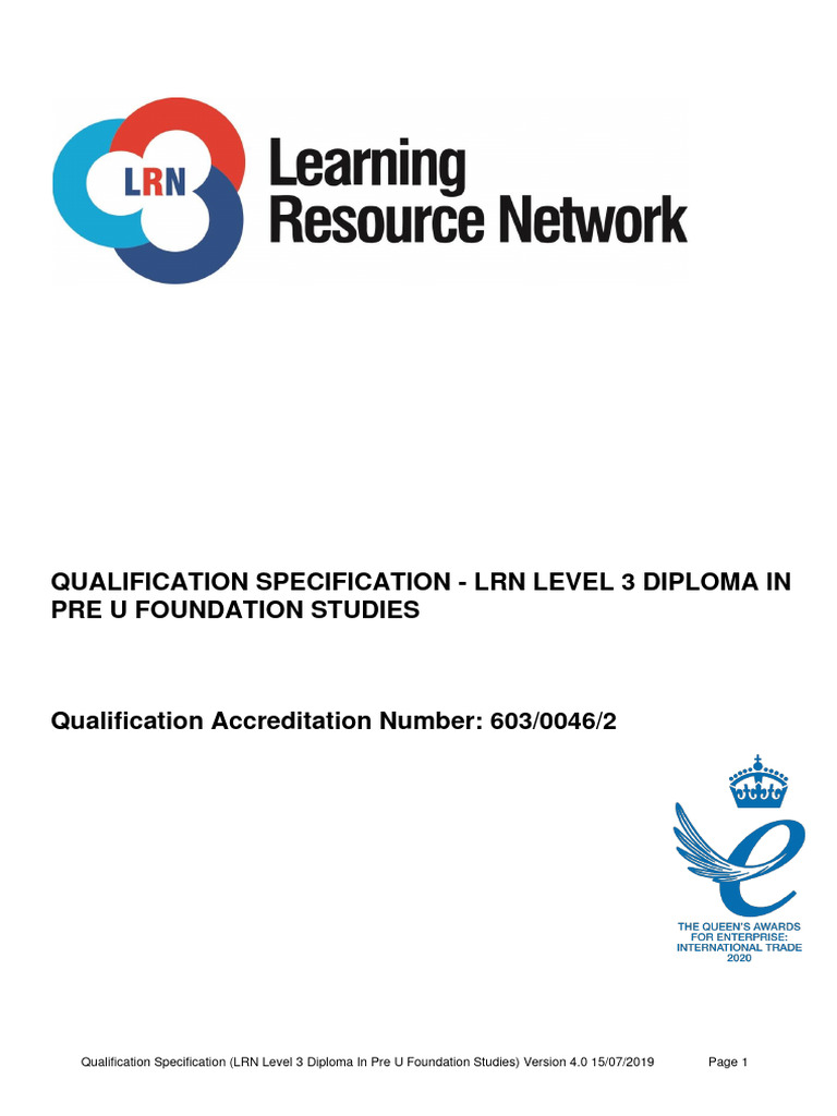 LRN Level 3 Diploma Overview | PDF | Chemistry | Molecules