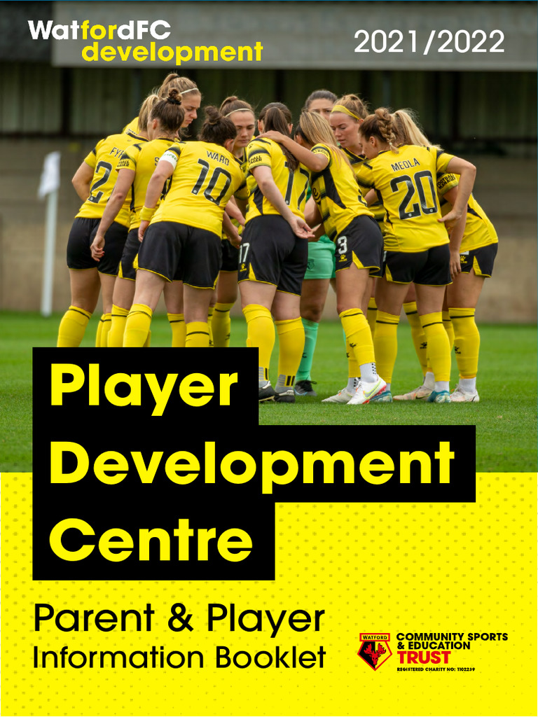 Watford FC Player Development Guide | PDF | Charitable Organization