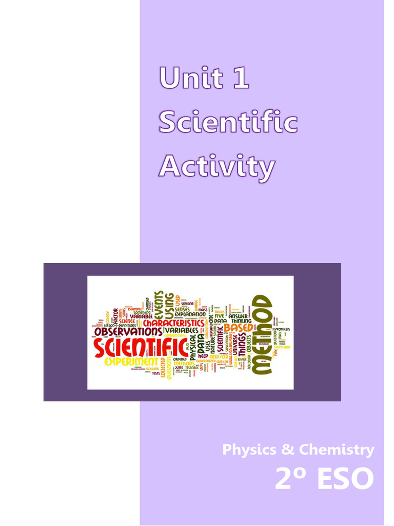 2eso-U1 ScientificActivityNET | PDF | International System Of Units ...