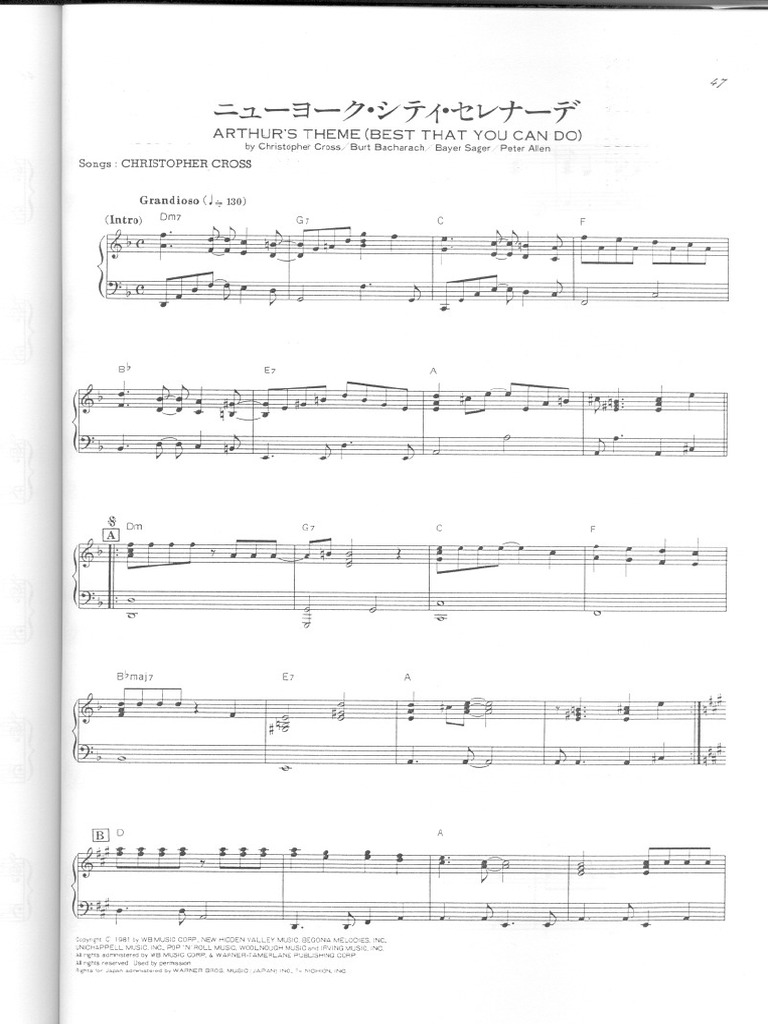 arthurs-s-theme-best-that-you-can-do-pdf