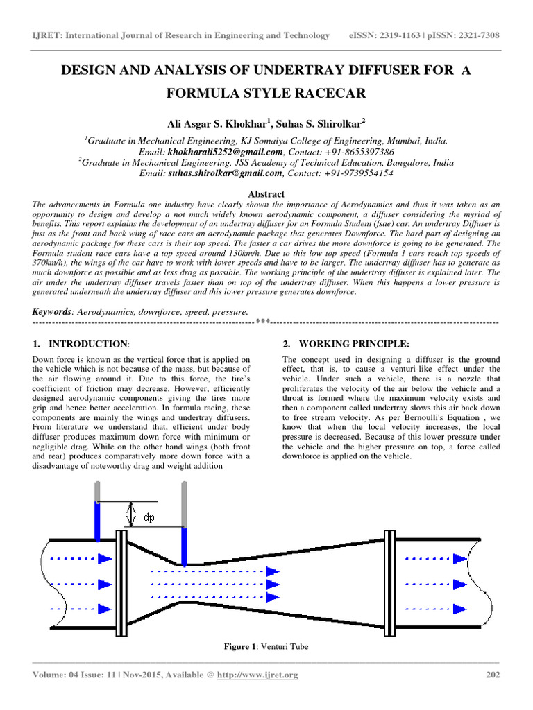 Khokhar and Shirolkar - 2015 - Design and Analysis of Undertray ...