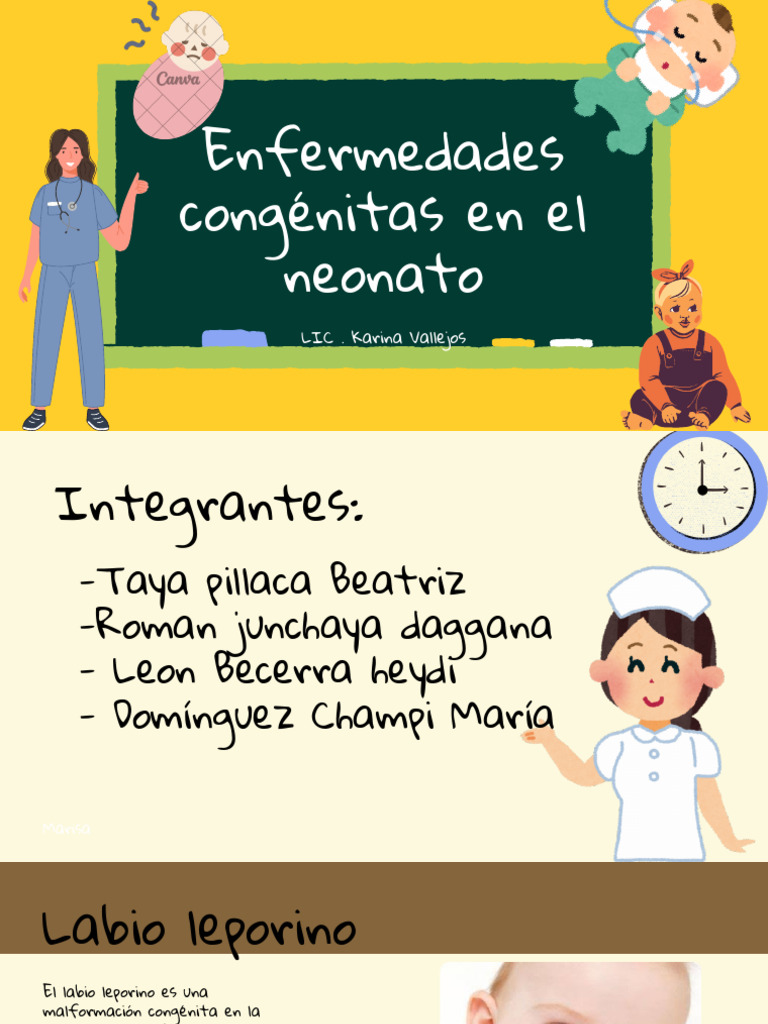 Presentación de Educación Amarillo Verde y Rosa Ilustración Proyecto de ...