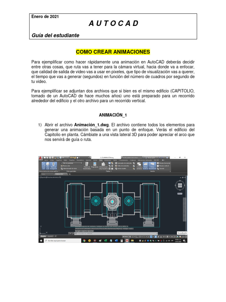 Acerca de Cómo Crear Animacionees | PDF | Cad automático | Vídeo