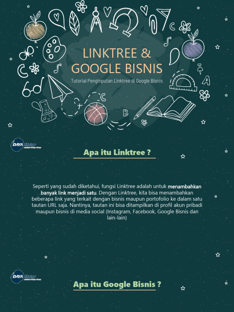 Tutorial Linktree di Google Bisnis | PDF