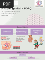 Clasificación POPQ en Prolapso Uterino | PDF | Enfermedades y ...