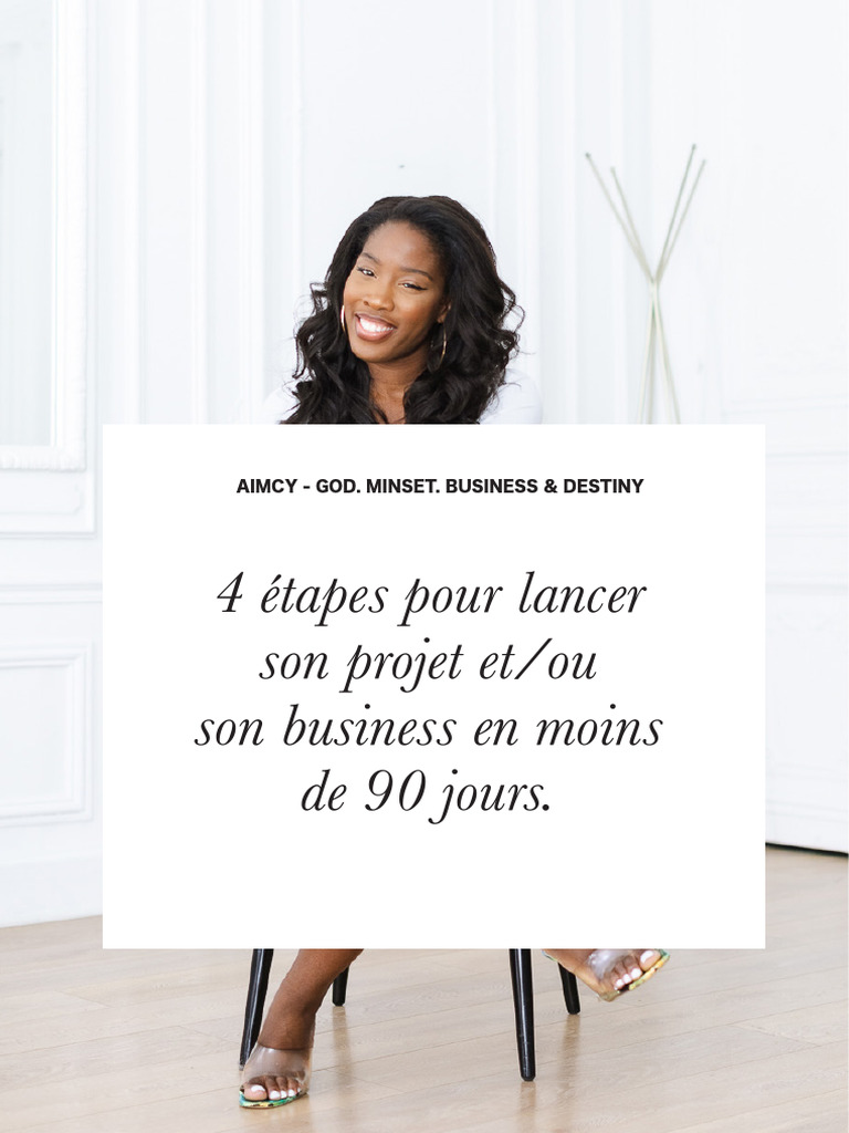 4 Étapes pour Lancer Ton Business | PDF | Développement personnel