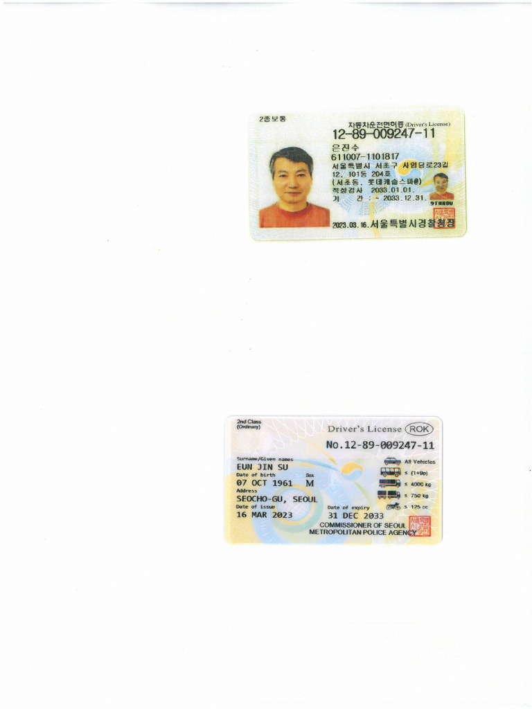 Drver License | PDF
