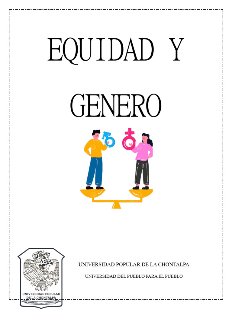 Equidad y Genero | PDF | Estudios de género | Igualdad de género
