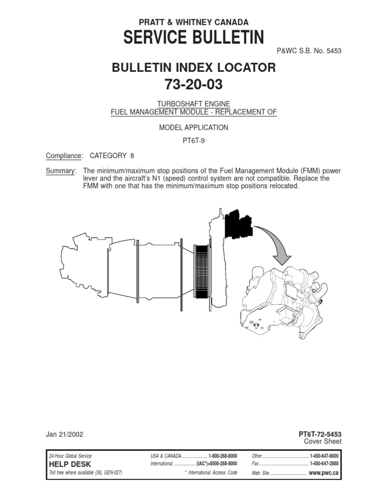 2002.01.21 S.B. No. 5453 FUEL MANAGEMENT MODULE - REPLACEMENT OF | PDF ...