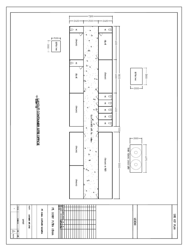 Layout Container Office PT Gorby | PDF