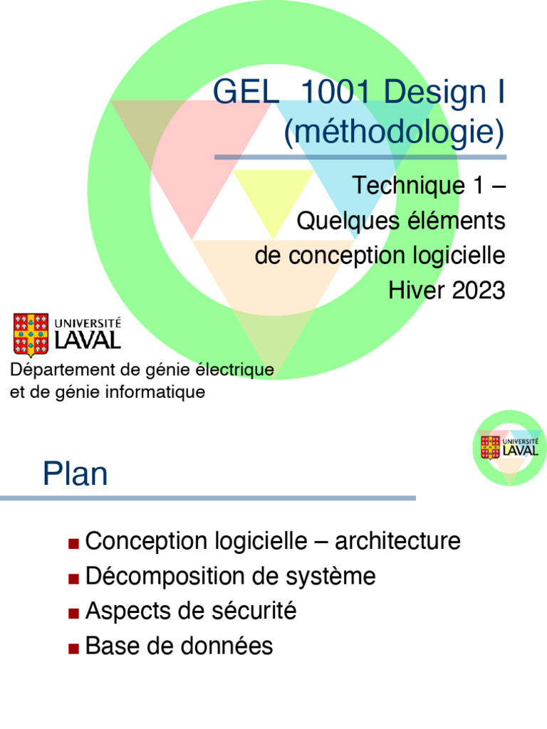 Méthodologie de conception logicielle 2023 | PDF | Langage de balisage ...