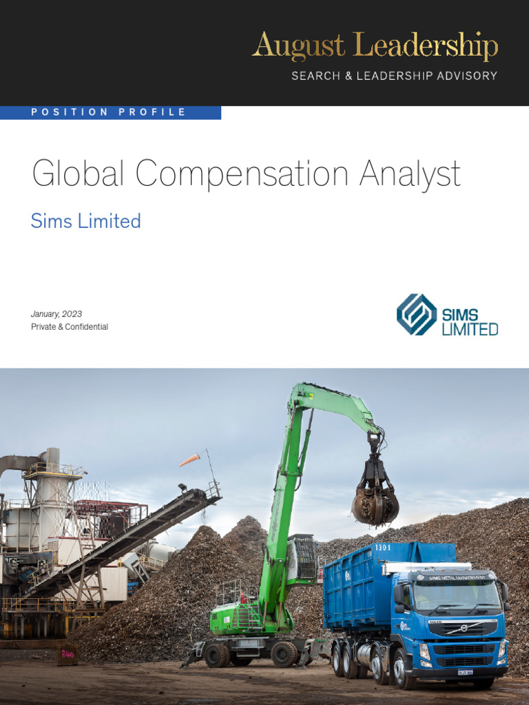 JD - Global Compensation Analyst - Sims Limited | PDF | Goal | Business