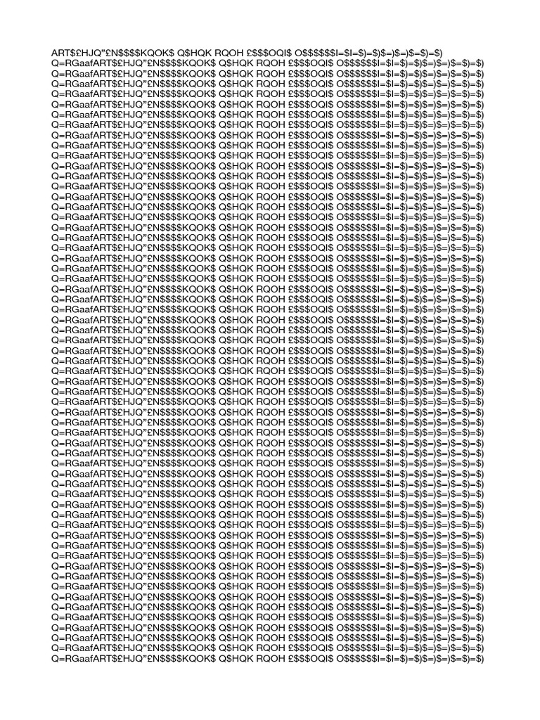Random Text Document Analysis | PDF