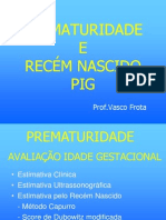 Aula 8 - Prematuridade e RN PIG - Prof (1) - Vasco Frota