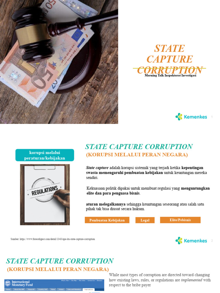 Understanding State Capture Corruption | PDF | Corruption | Economies