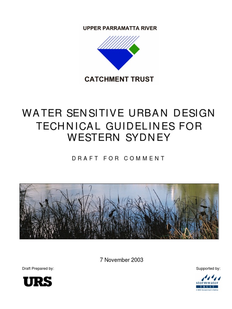 Australia Water Sensitive Urban Design Technical Guidelines For Western ...
