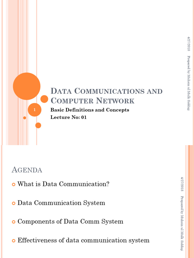 Data Communication Definition