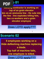 Toolbox Talks Lockout Tagout Awareness English | PDF | Safety | Working ...