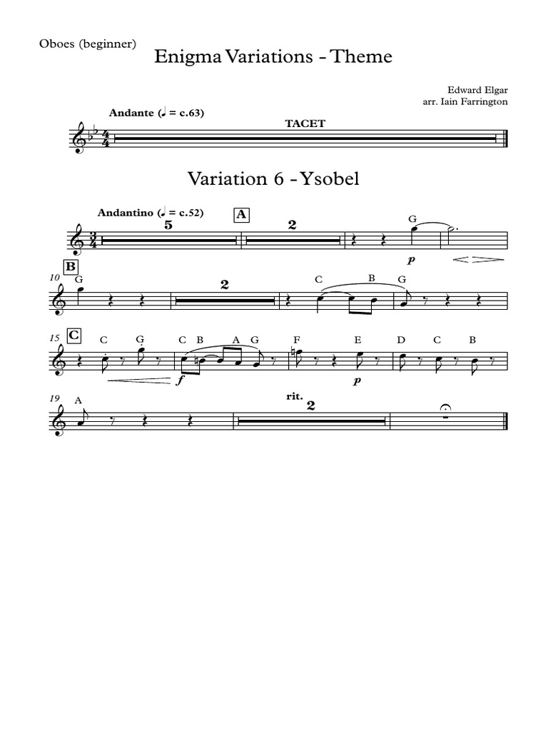 elgar-oboes-beginner-pdf