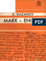 Riazanov-Marx y Engels