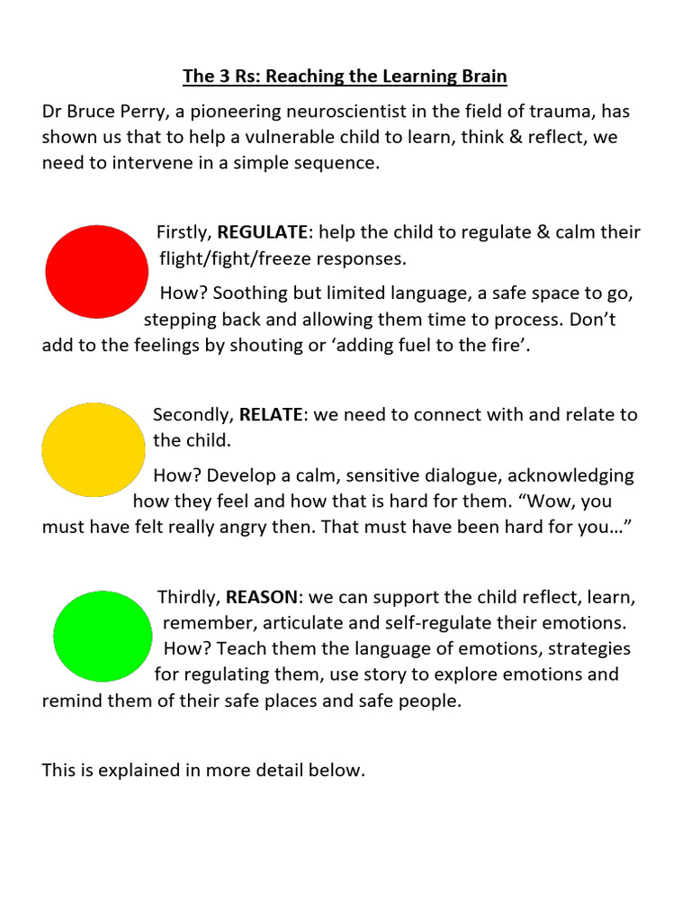 Effective Responses To Trauma Pdf Psychological Trauma Stress