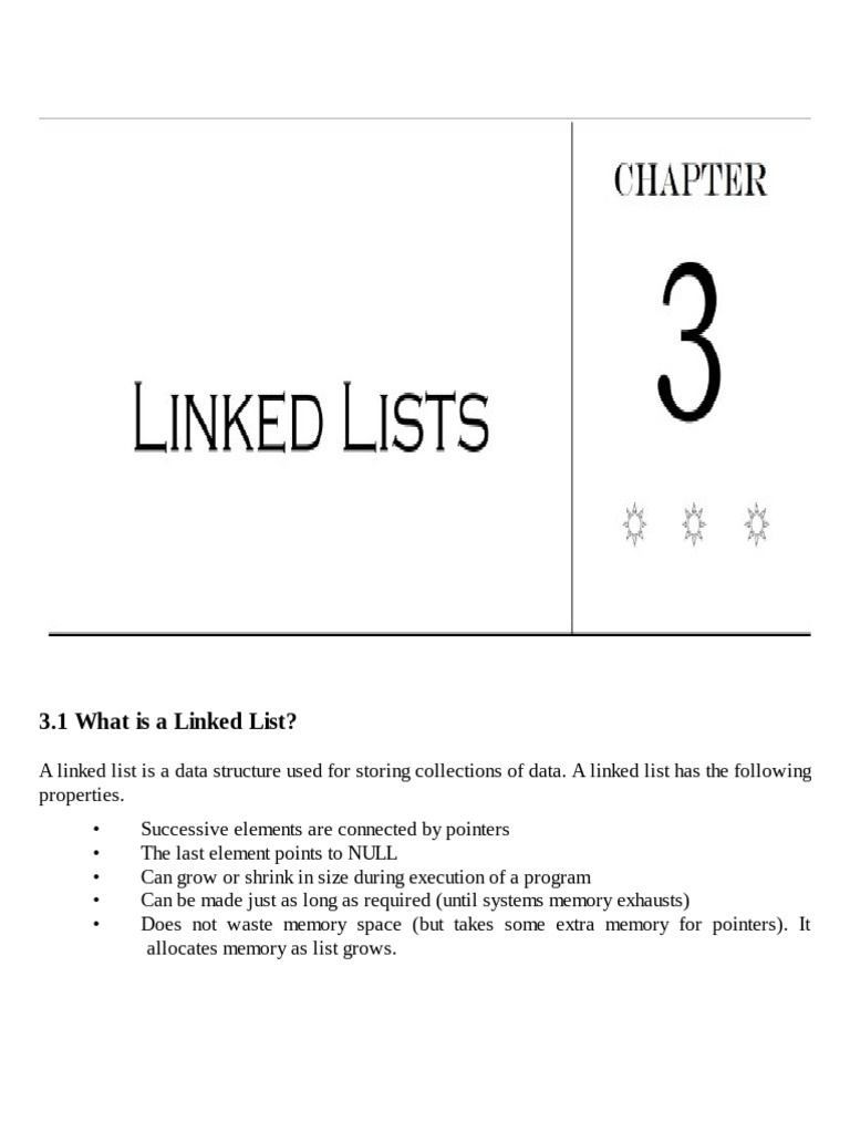 Singly Linked List - Chapter 3 - Linked Lists - Data Structures and ...
