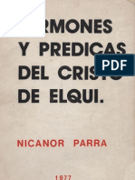 Nicanor Parra - Sermones y Predicas Del Cristo de Elqui