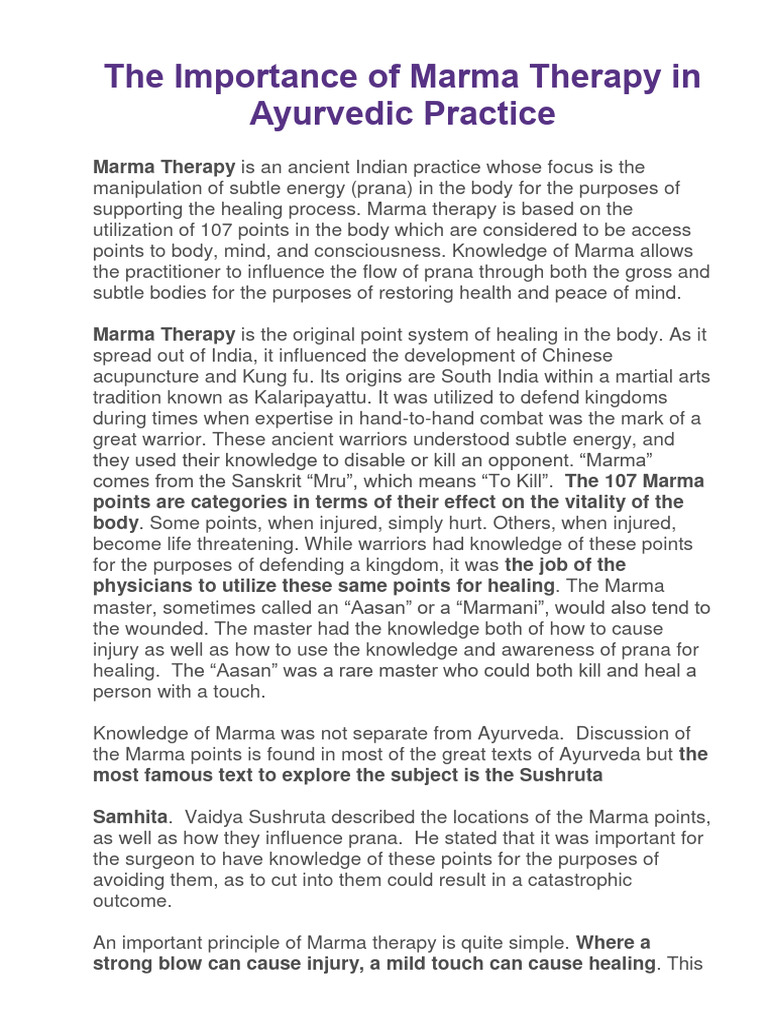 Ayurveda intelligence overview