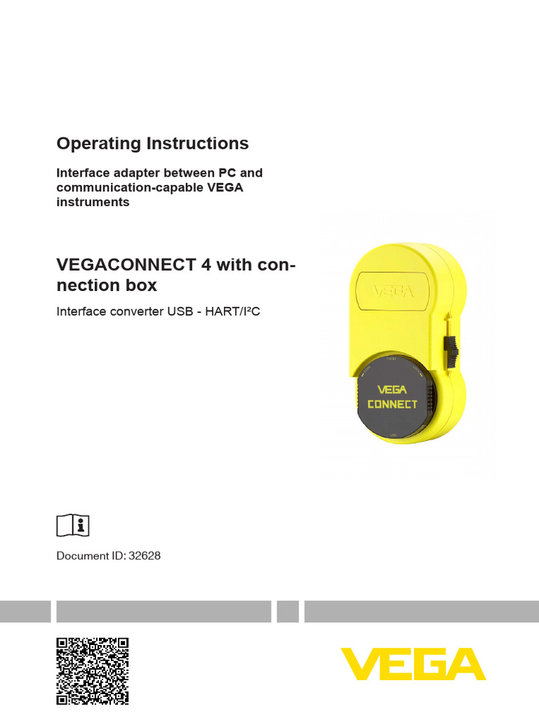 VEGACONNECT 4 Operating Instructions | PDF | Usb | Electrical Connector