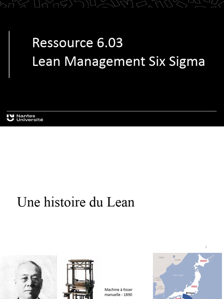 LEAN-Cours - 2024 - Histoire Du Lean | PDF | Lean (production) | Ford ...