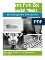 White Paper: Zoos and Social Media