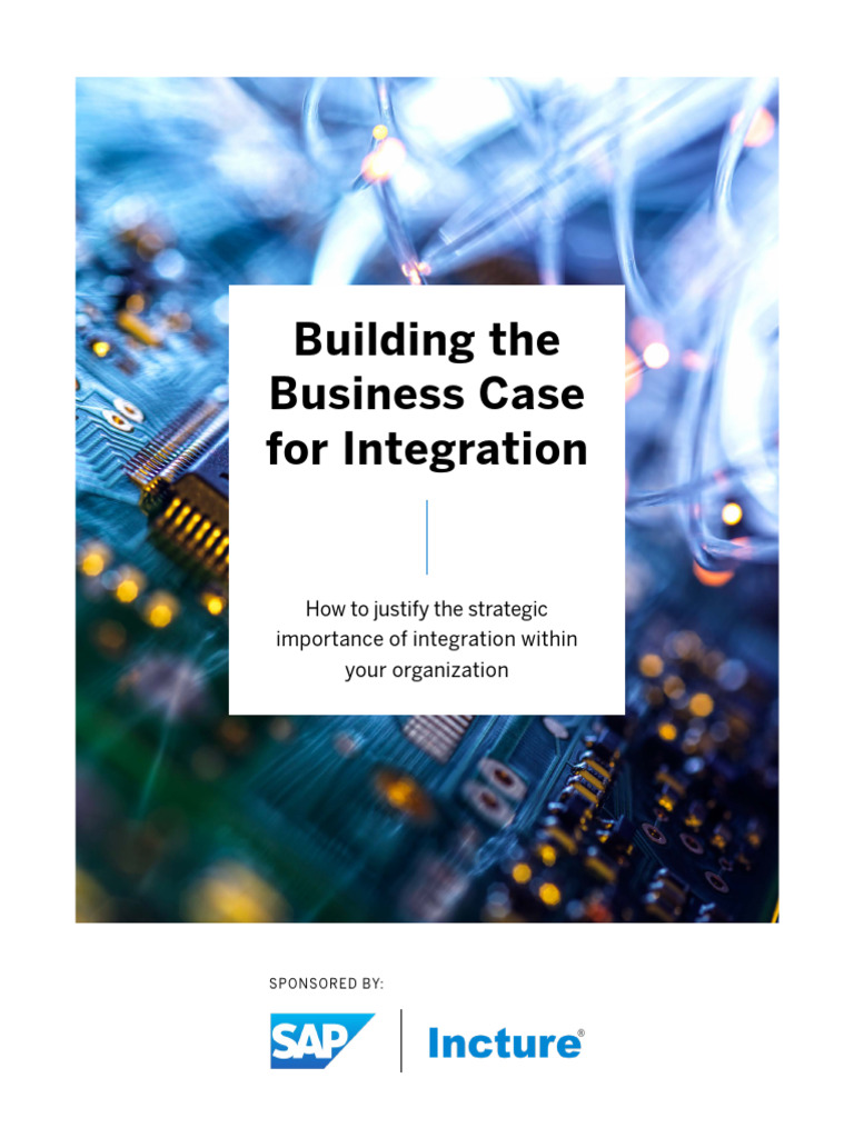 Building The Business Case For Integration | PDF | Innovation | Chief ...