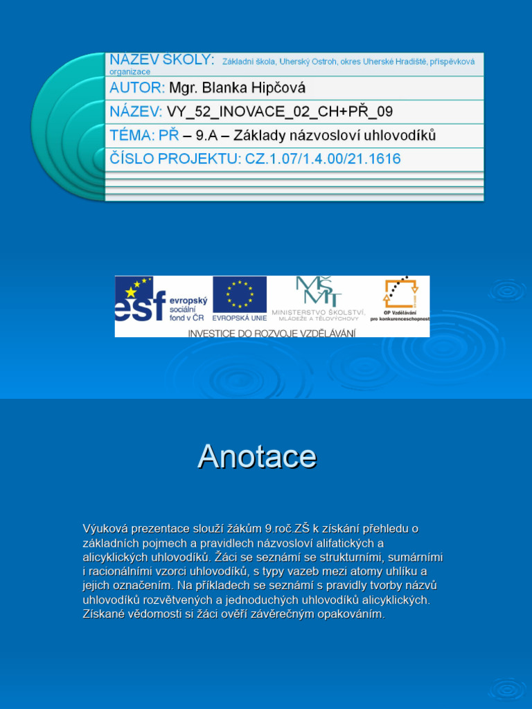 Vy 52 Inovace 02 CH PR 09 | PDF