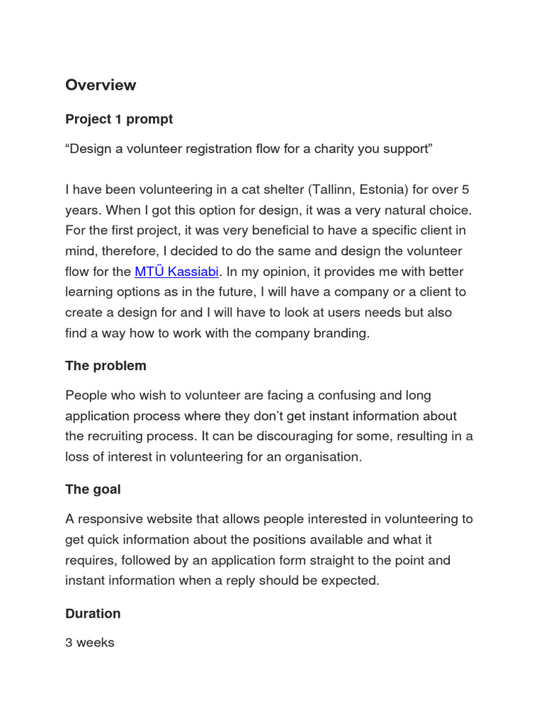 Volunteer Registration Flow Design Guide | PDF | Usability | Computing
